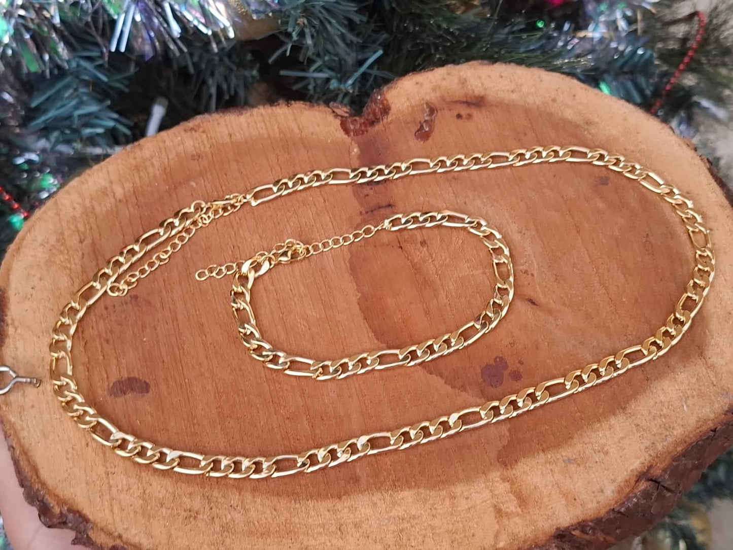 Set pulsera y cadena