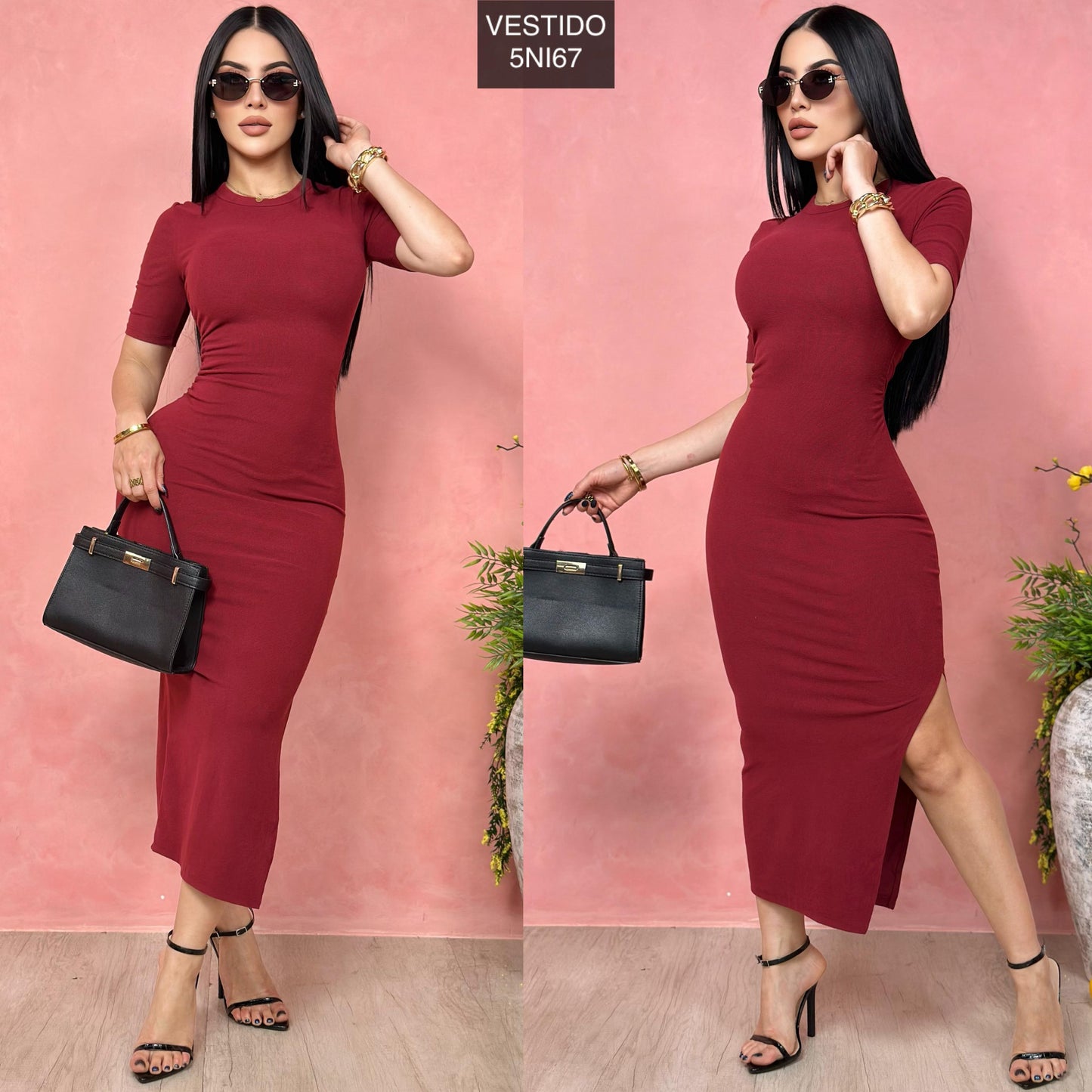 Vestido rib