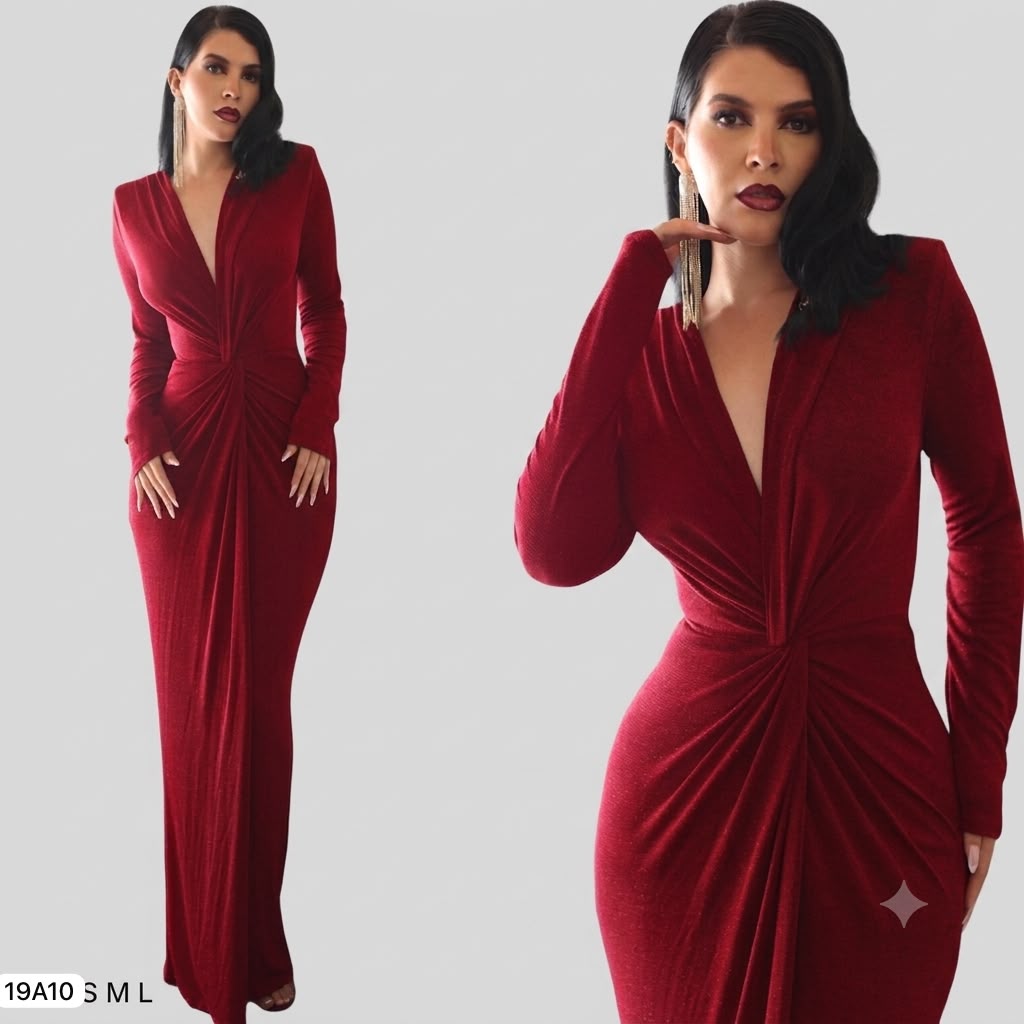 Vestido nudo cameo