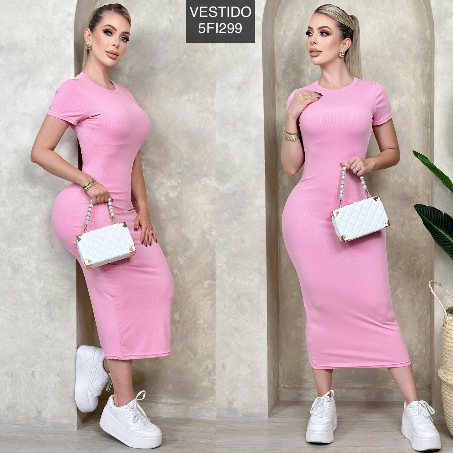Vestido Rib
