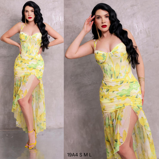 Vestido privy floral