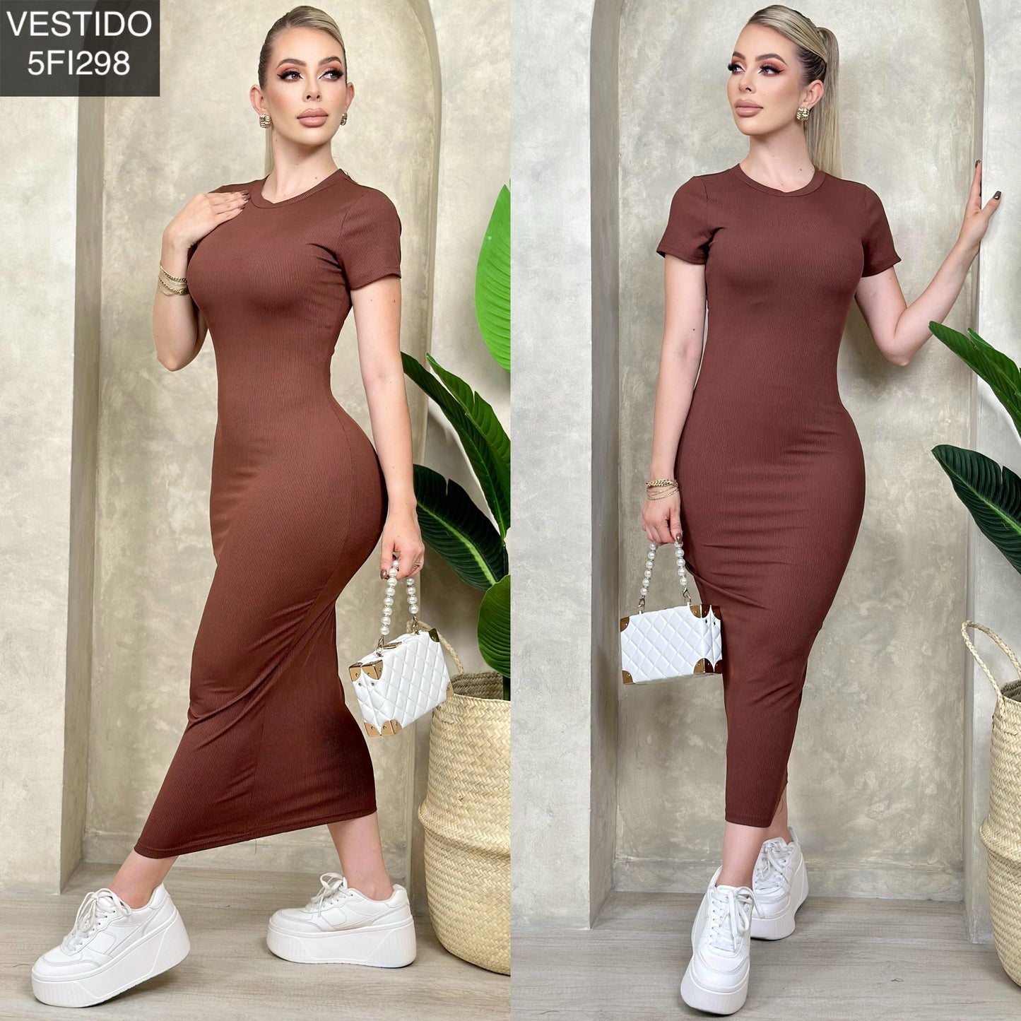 Vestido Rib