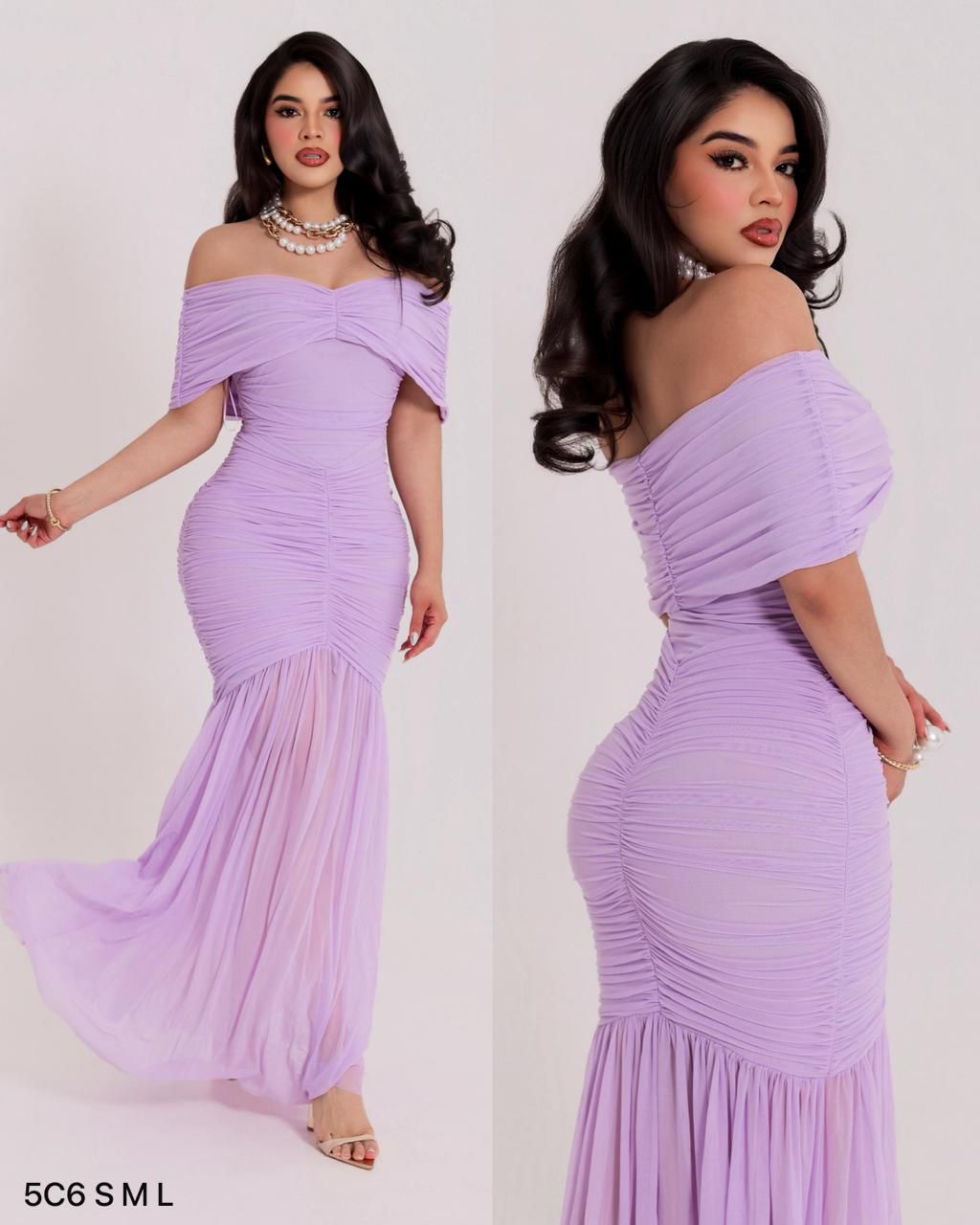 Cameo vestido manga caida