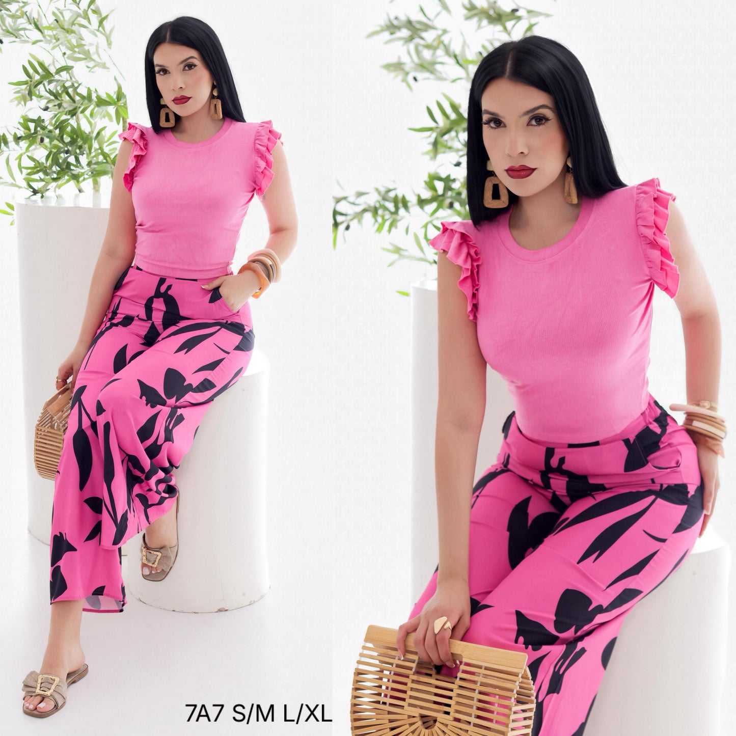 set  blusa olan y pantalon