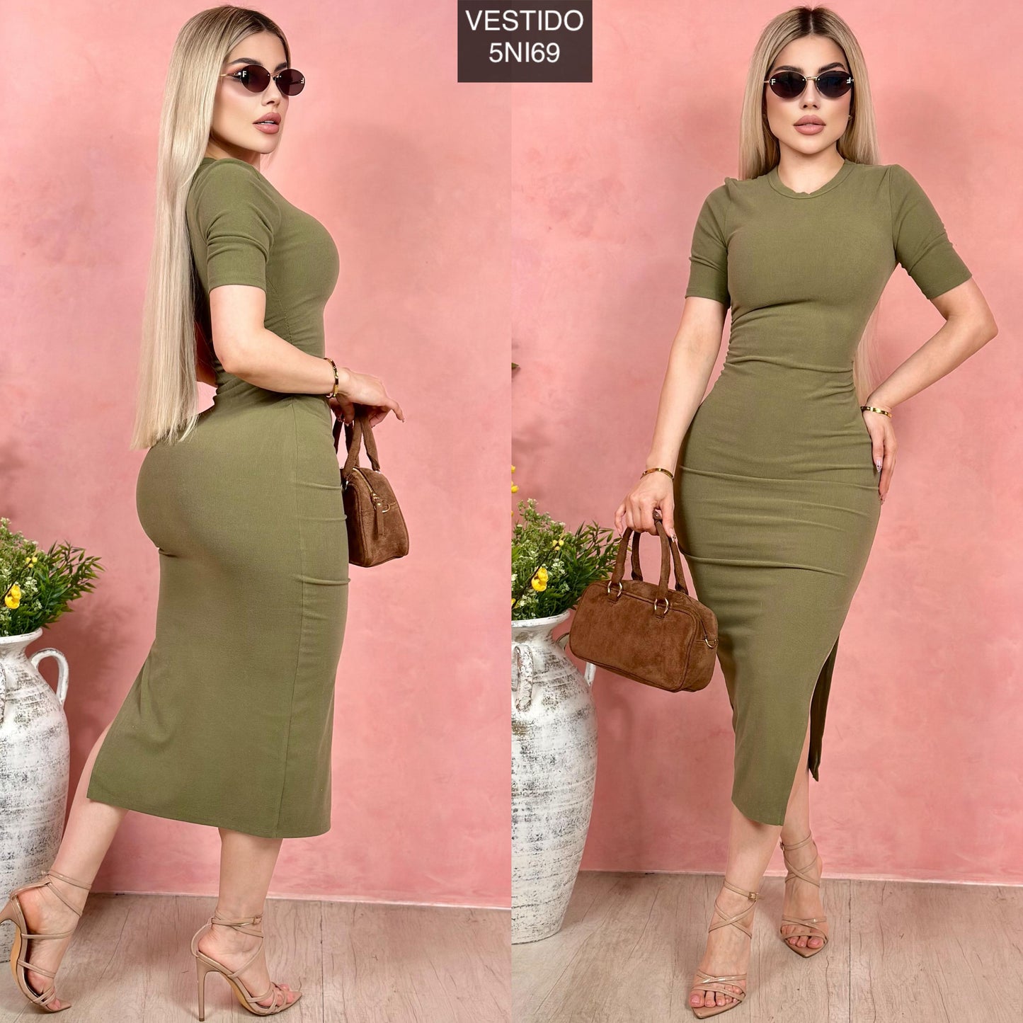 Vestido rib
