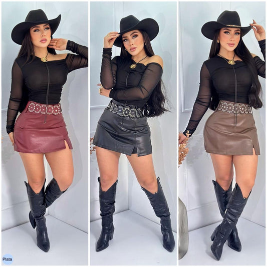 Falda cowboy