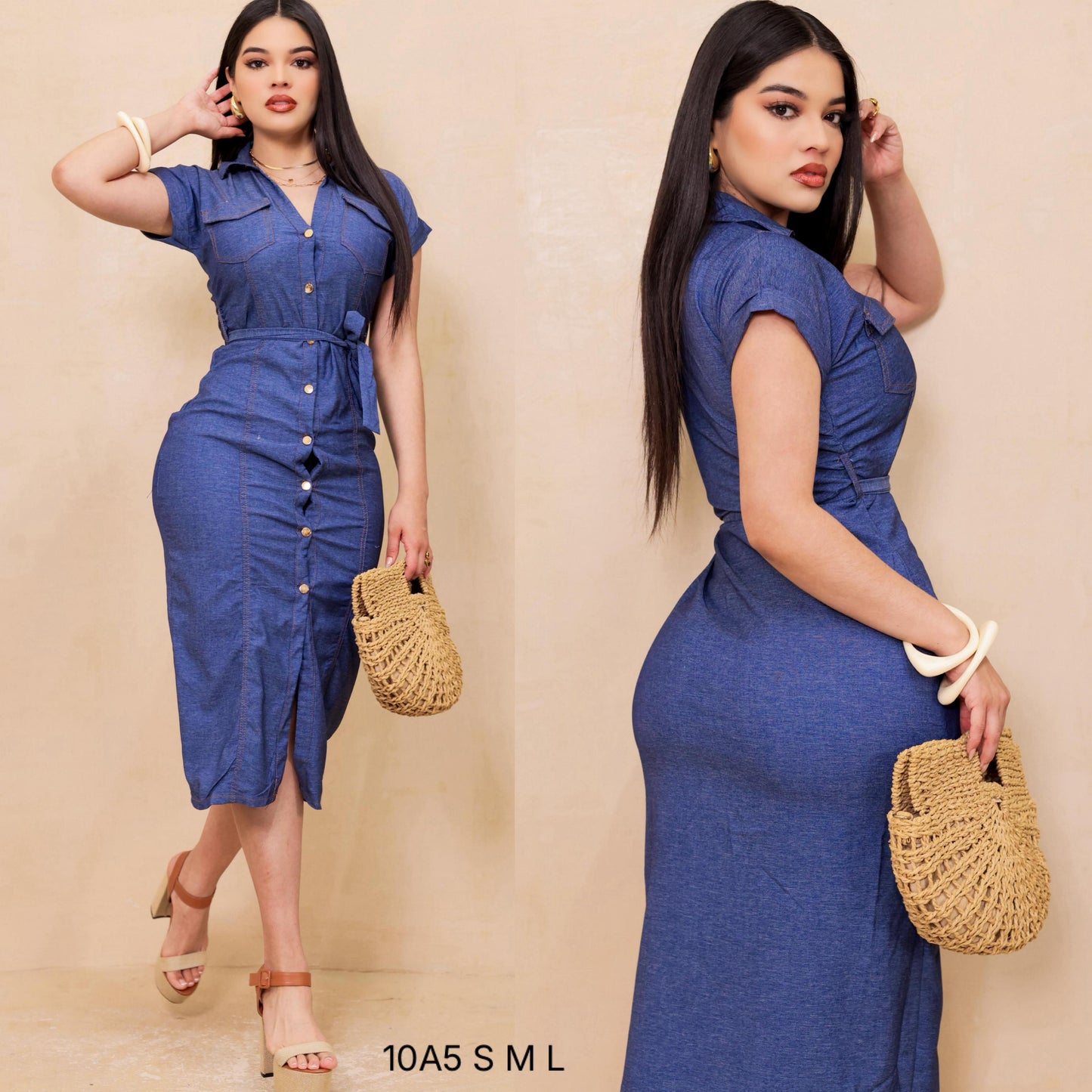 Vestido mly Denim