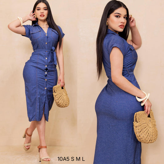Vestido mly Denim