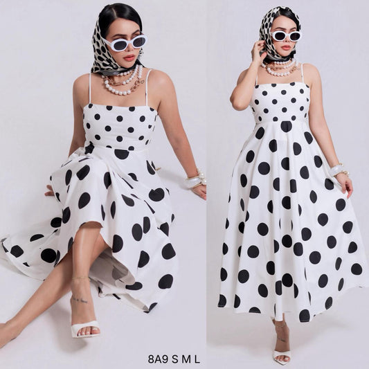 Vestido lunares